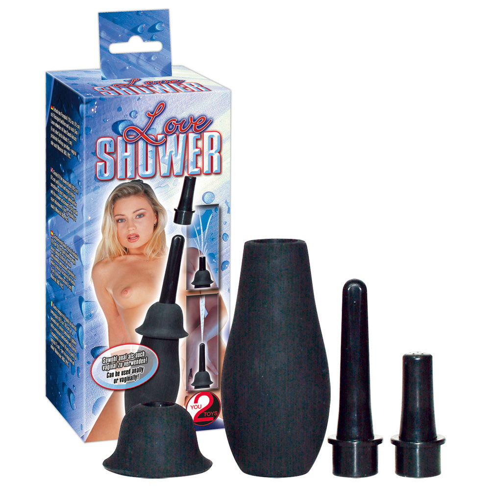 Love Shower - Sistema de Higiene Íntima con 2 Accesorios Intercambiables