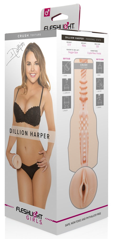 Fleshlight Dillon Harper Crush - Masturbador Realista
