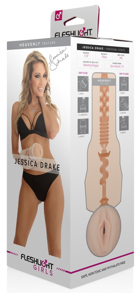Fleshlight Jessica Drake Heavenly - Masturbador Realista Firmado