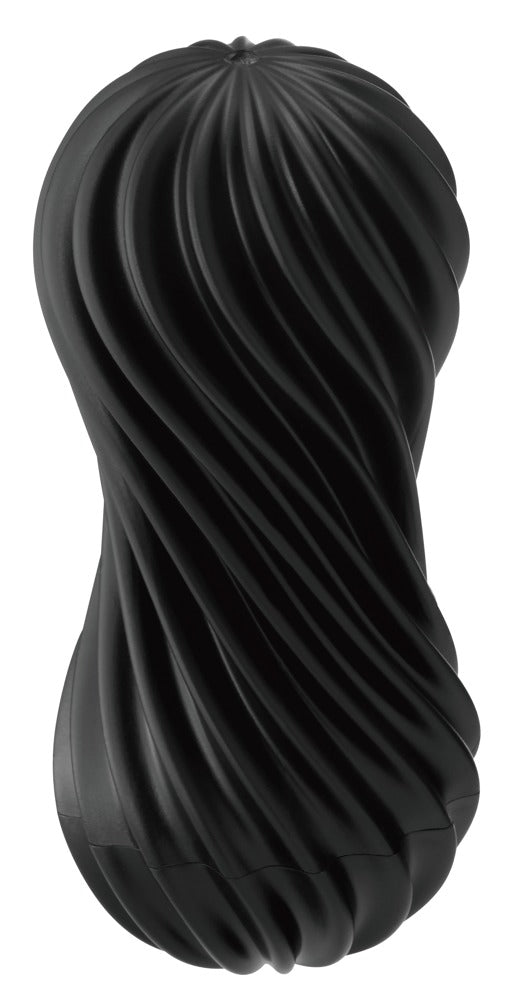 Tenga Flex Rocky Black - Masturbador Reutilizable con Control de Vacío