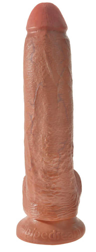 King Cock 9 Inch Balls Tan - Dildo Realista con Testículos