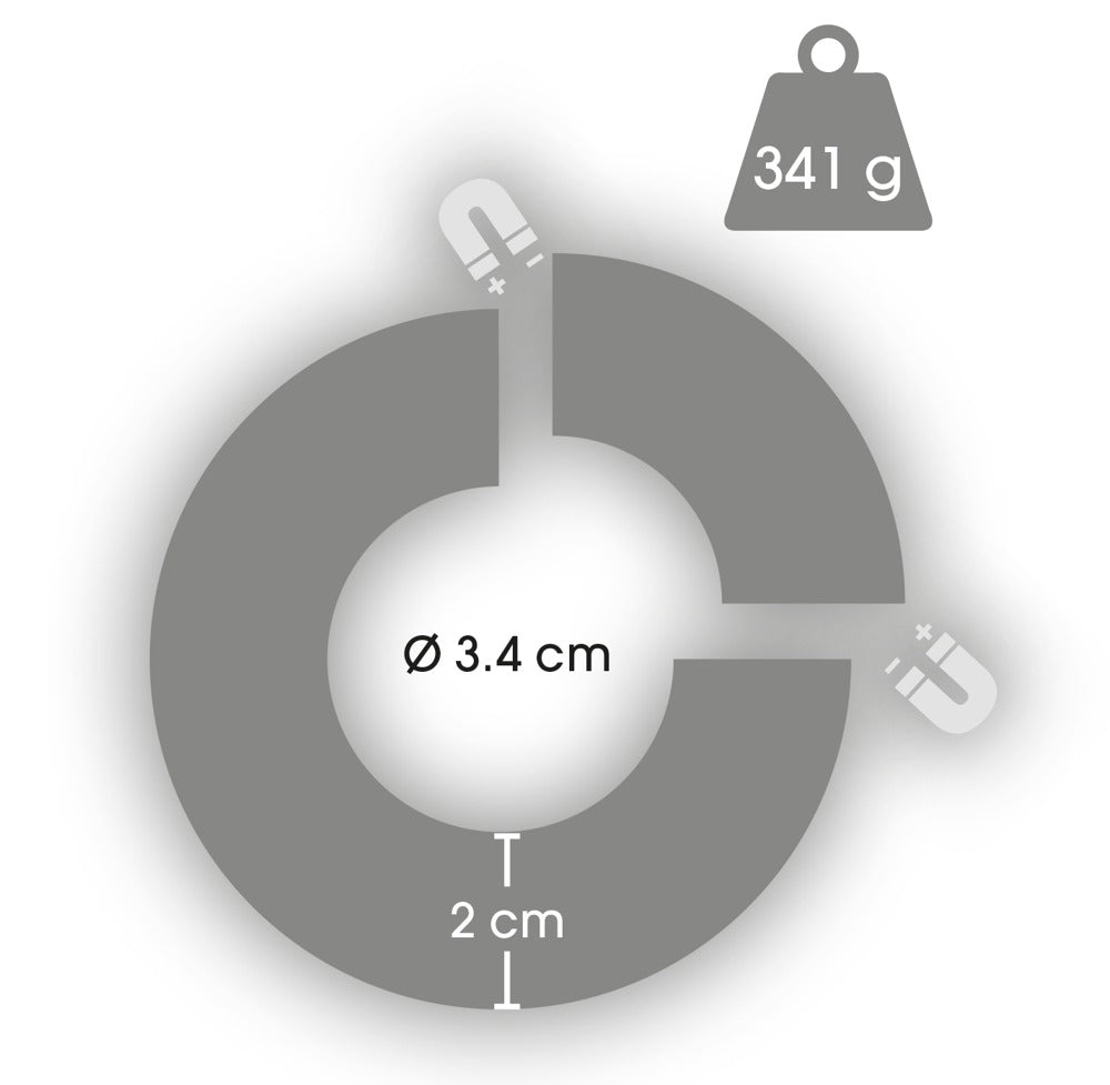 Magnetic Ball Stretcher 20 mm - Anillo Magnético de Peso