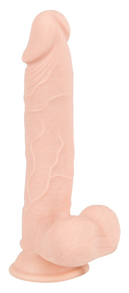Nature Skin Medium Dildo 24cm - Consolador Realista Flexible con Ventosa