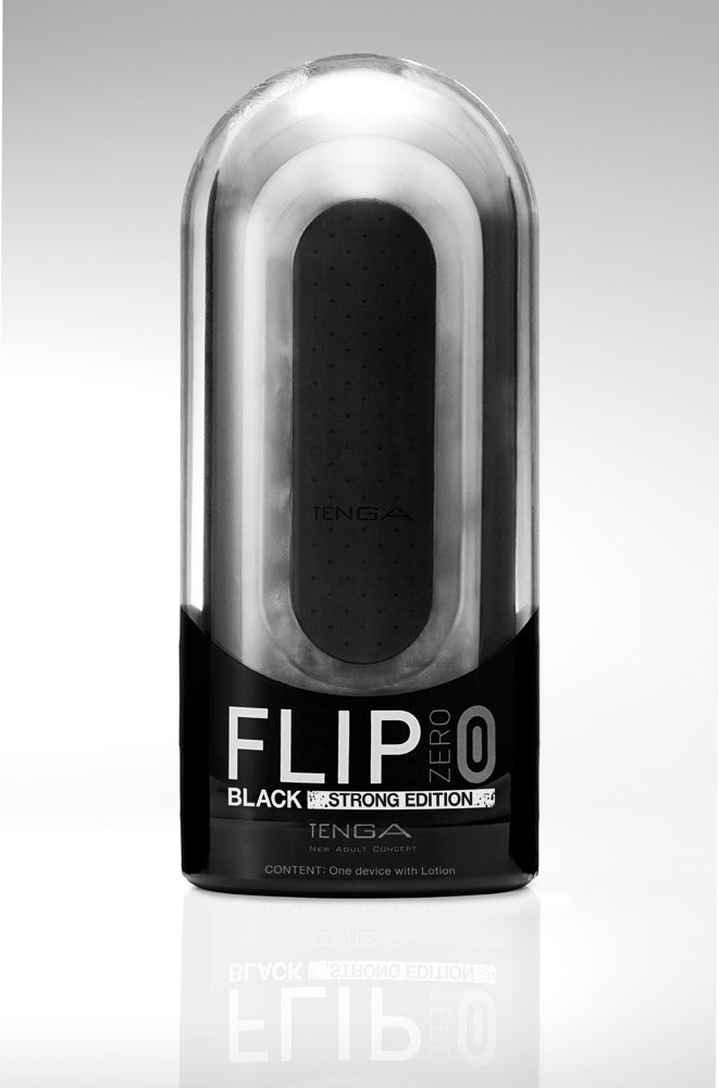 Tenga Flip Zero Black - Masturbador con Bisagra Innovadora