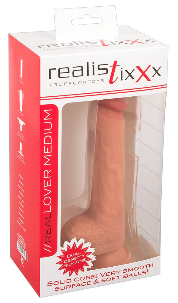 Realistixxx Real Lover Medium - Dildo Realista con Ventosa