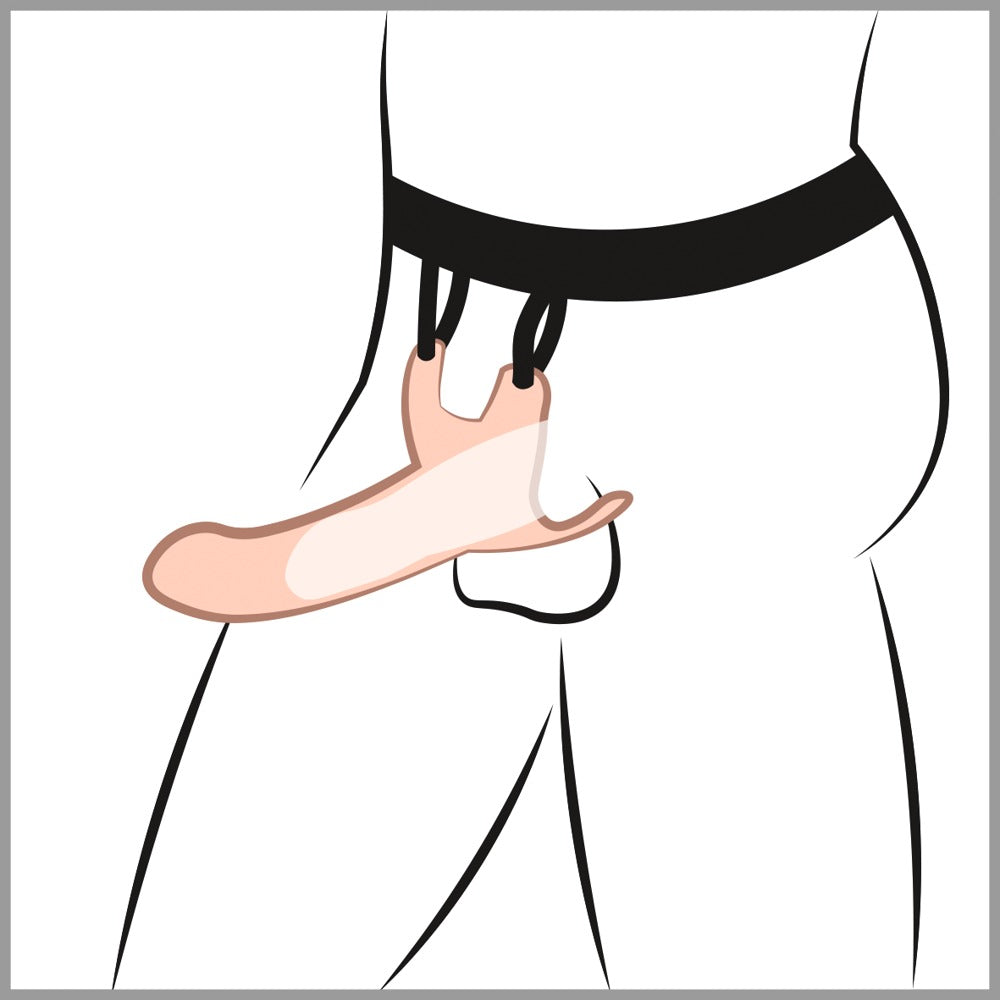Arnés Strap-On de Silicona +5cm Medium You2Toys