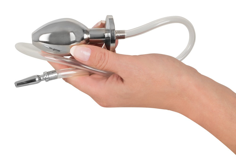Penisplug Piss to Ass - Estimulación Uretral y Anal con Tubo Conector