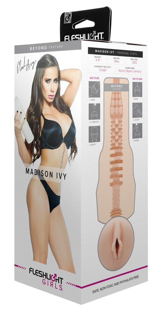 Fleshlight Madison Ivy Beyond - Masturbador Realista sin Vibración