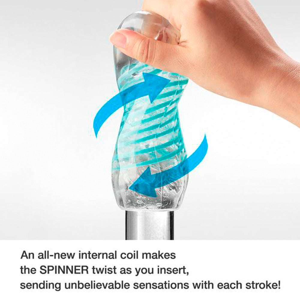 Tenga Spinner Tetra - Masturbador Giratorio Reutilizable