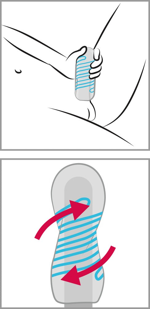 Tenga Spinner Tetra - Masturbador Giratorio Reutilizable