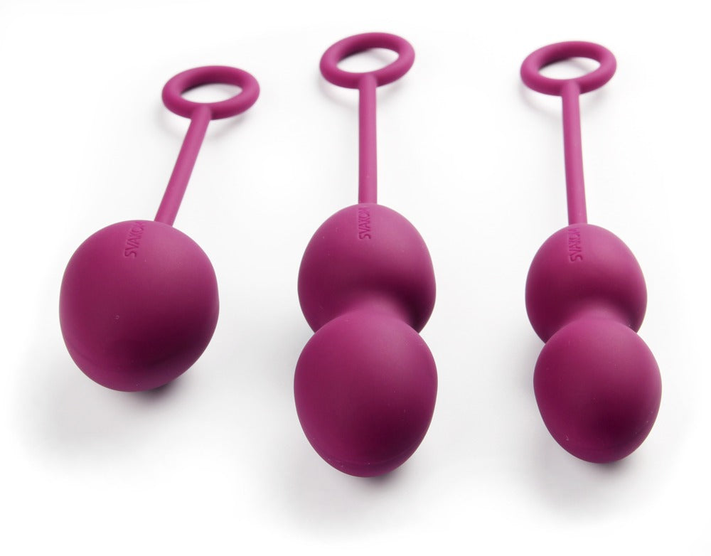Nova Violet - Bolas Chinas Svakom para Entrenamiento del Suelo Pélvico