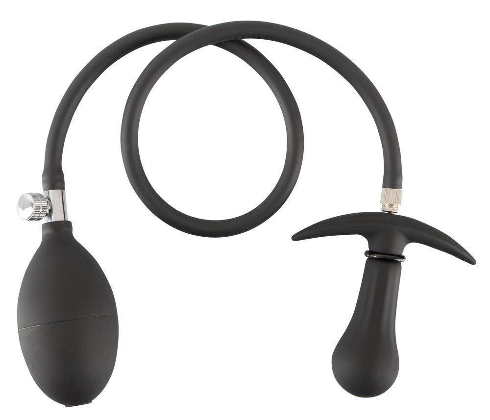 Tapón Anal Inflable You2Toys con Bola Interior y Bomba Manual