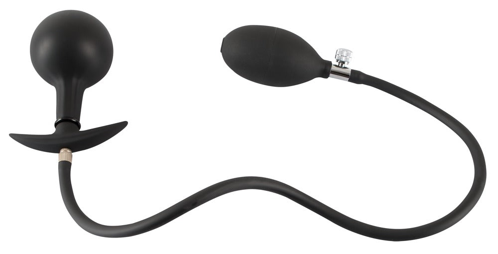 Tapón Anal Inflable You2Toys con Bola Interior y Bomba Manual
