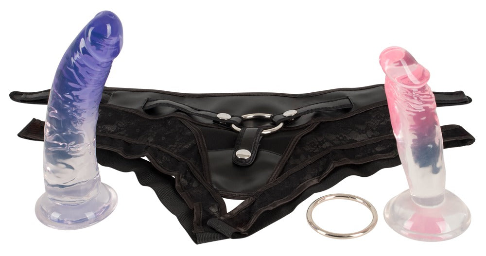 Strap-On Kit Playgirls You2Toys - Arnés Ajustable con 2 Vibradores