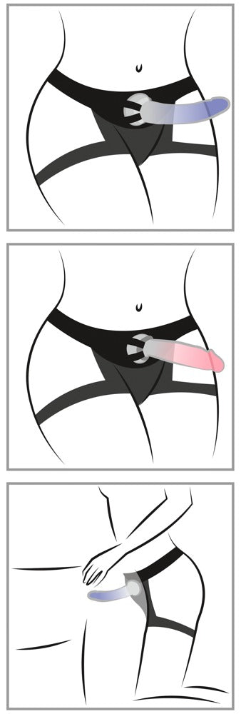 Strap-On Kit Playgirls You2Toys - Arnés Ajustable con 2 Vibradores