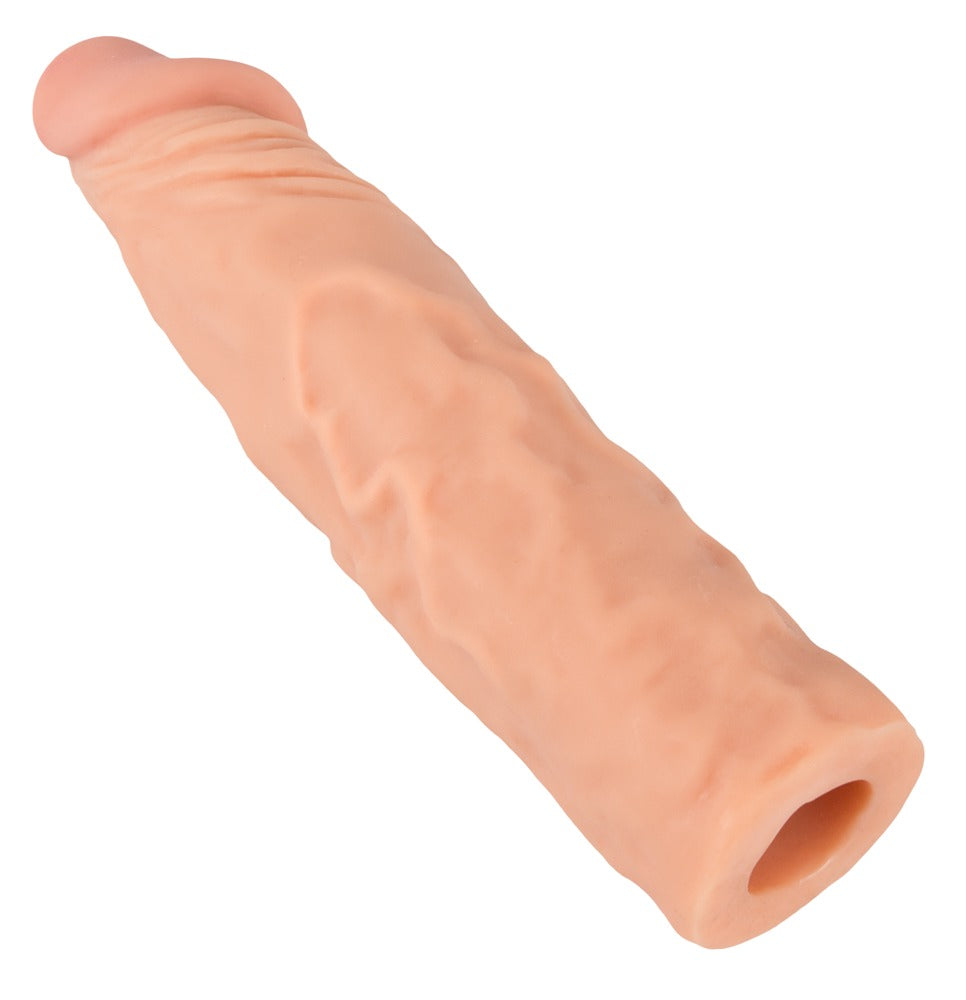 Nature Skin Extension Sleeve+3 - Funda Extensora con Glande Realista