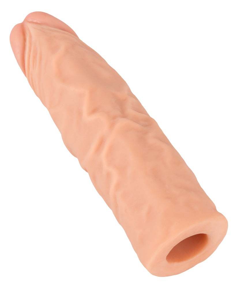 Nature Skin Extension Sleeve+3 - Funda Extensora con Glande Realista