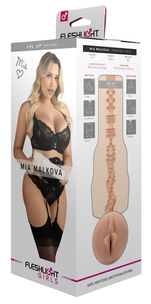 Fleshlight Girls Mia Malkova LVL Up - Masturbador Realista