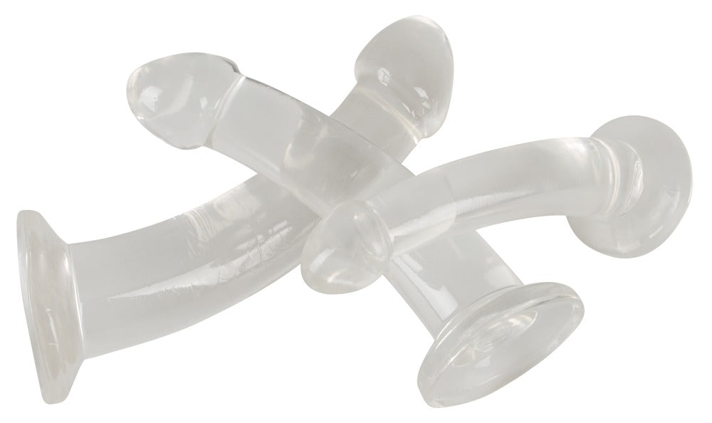 Crystal Clear Anal Training Set - Juego de 3 Consoladores Anales Progresivos