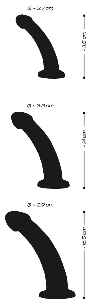 Crystal Clear Anal Training Set - Juego de 3 Consoladores Anales Progresivos