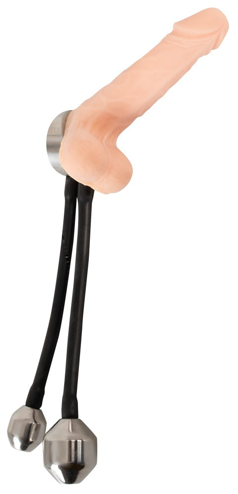Heavy Gear Cock Ring & Ass Plugs You2Toys - Anillo Peneano con Pesas