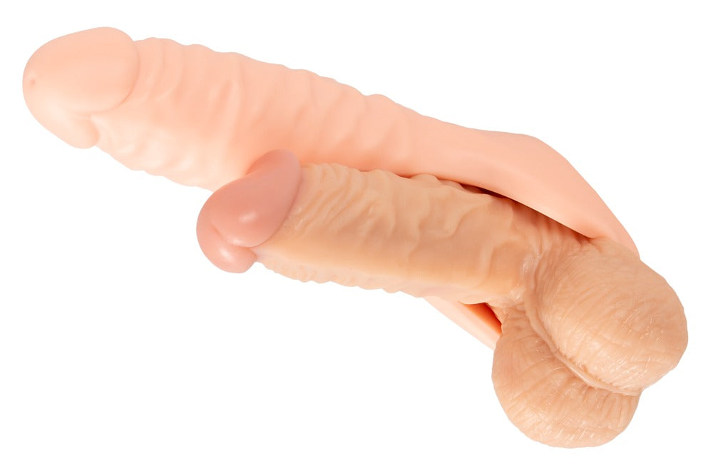 Realistixxx Double Fucker - Anillo Doble Penetración con Consolador Realista