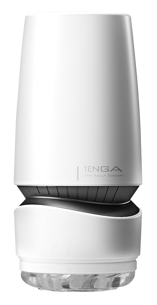 Tenga Aero Silver Ring - Masturbador con 10 Niveles de Succión y Anillo de Silicona