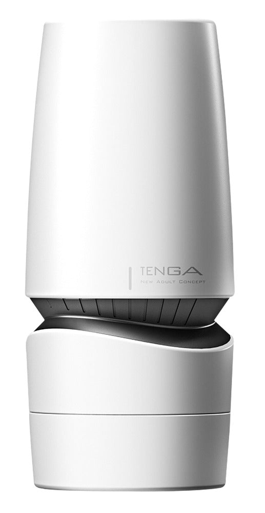 Tenga Aero Silver Ring - Masturbador con 10 Niveles de Succión y Anillo de Silicona
