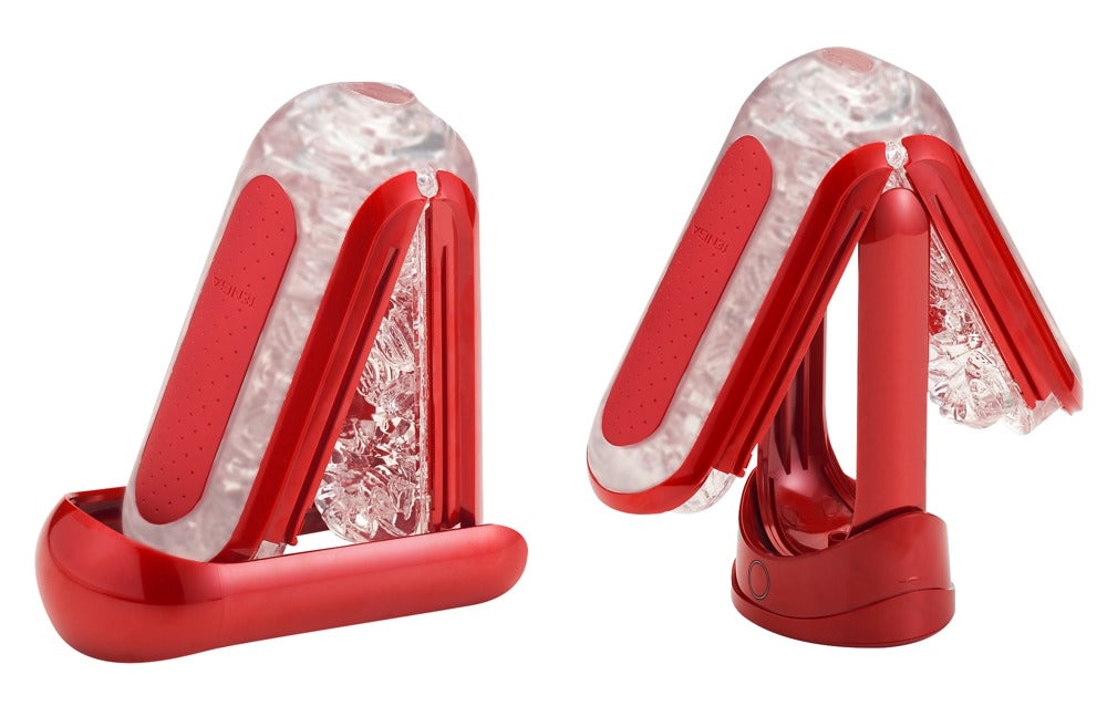 Tenga Flip Zero Red con Calentador - Masturbador Premium con Control de Temperatura
