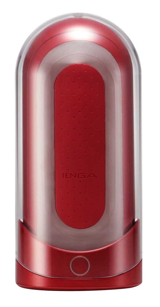 Tenga Flip Zero Red con Calentador - Masturbador Premium con Control de Temperatura