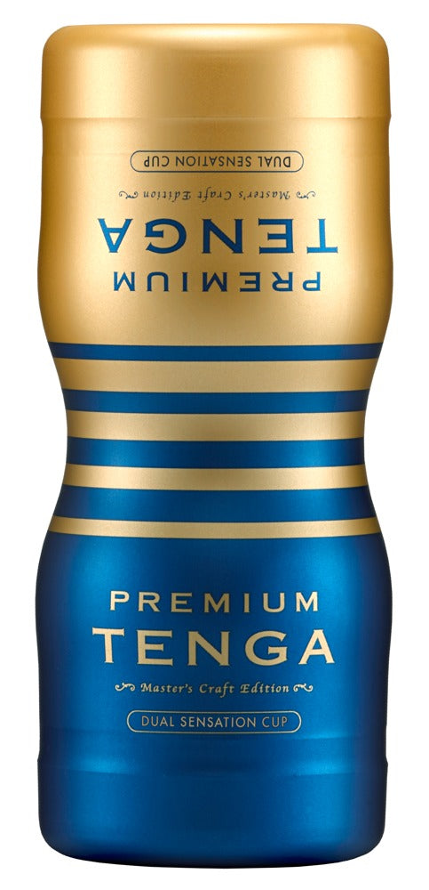 Tenga Premium Dual Sensation Cup - Masturbador Desechable Dual
