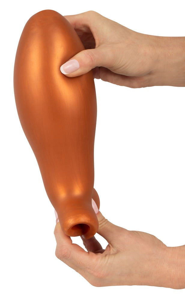 ANOS Soft Giant Butt Plug XXL - Plug Anal con Ventosa 21cm