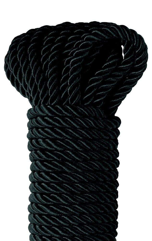 FFS Deluxe Silk Rope Black - Cuerda de Bondage Shibari 9,75m