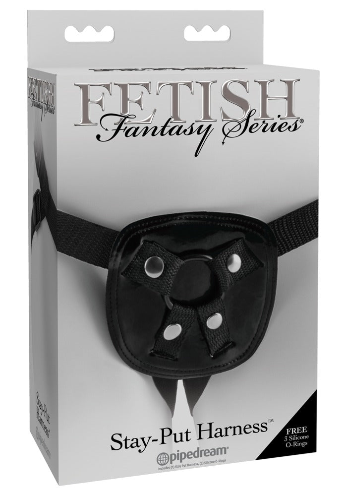 FFS Stay-Put Harness Black - Arnés Strap-On Ajustable