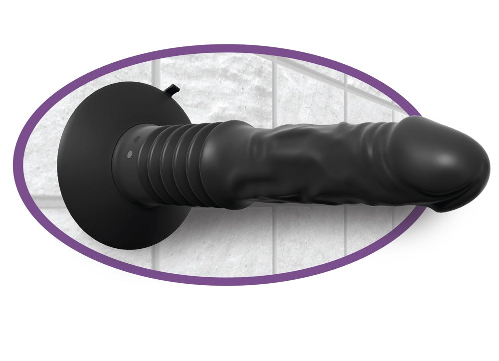 AFE Vibrating Ass Fucker - Vibrador Anal con 11 Modos y Función de Empuje