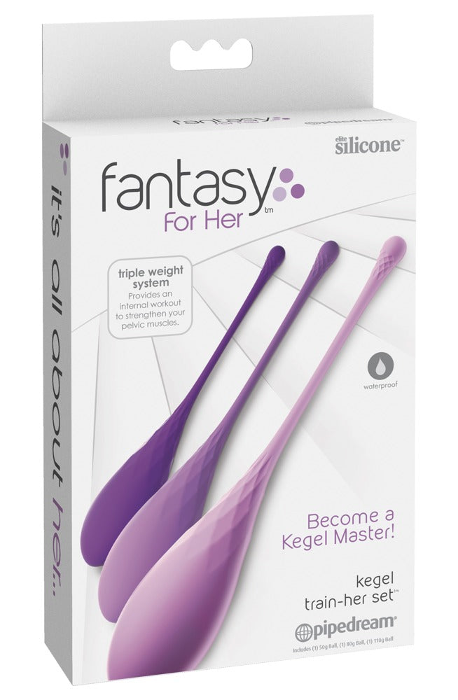 FFH Kegel Train-Her Set - 3 Bolas Chinas Progresivas para Suelo Pélvico