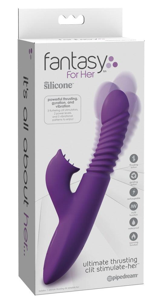 FFH U.T. Clit Stimulate-Her - Estimulador de Clítoris con Calor y Rotación