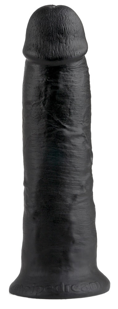 King Cock 10" Dildo Realista Negro - 25,4 cm con Ventosa