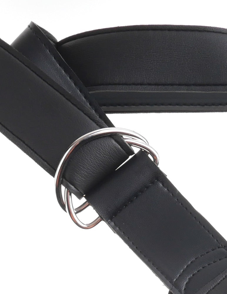 King Cock 7 Uncut with Strap-On Harness - Arnés Realista