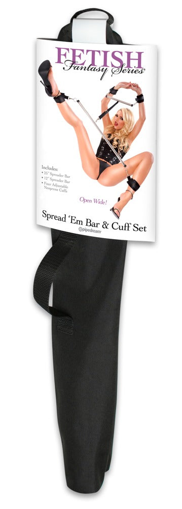 FFS Spread'em Bar and Cuff Set - Barra de Extensión con Manillas