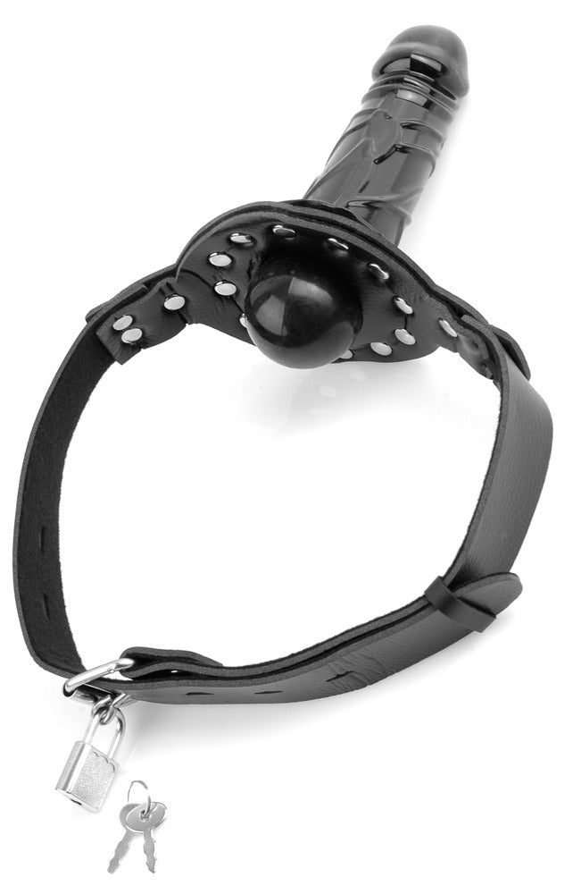 FFS Deluxe Ball Gag with Dildo - Mordaza y Consolador 2 en 1