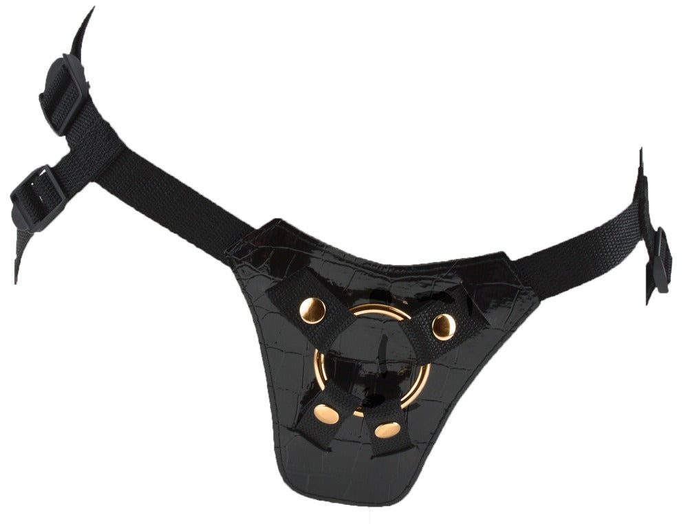 FFG Designer Strap-On Arnés Ajustable con Dildo Extraíble