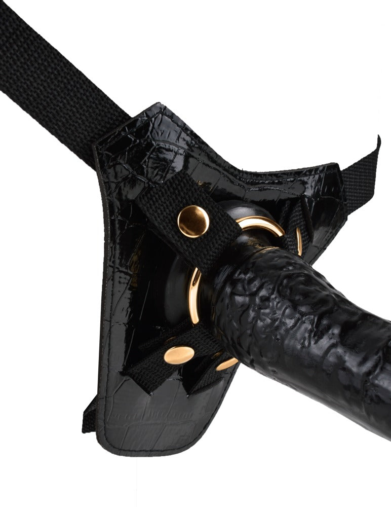 FFG Designer Strap-On Arnés Ajustable con Dildo Extraíble