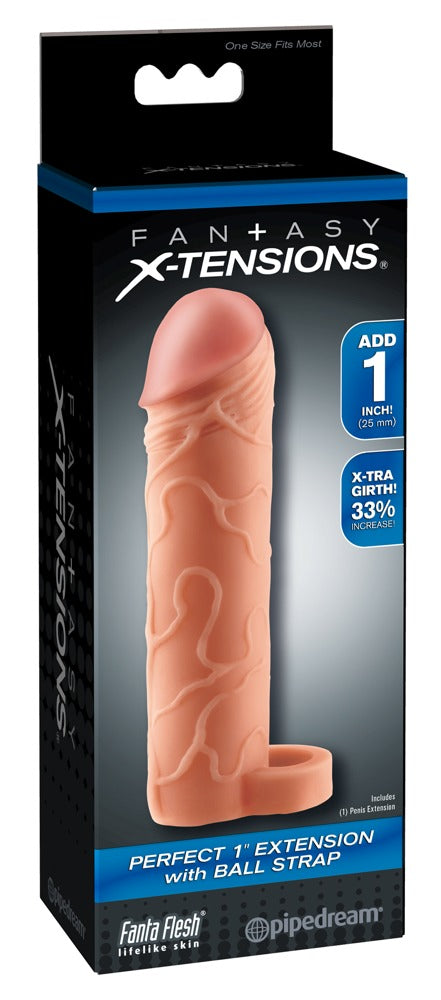 Funda Extensora FXTP 1" con Anillo Testicular Light - Extensión 2,5 cm