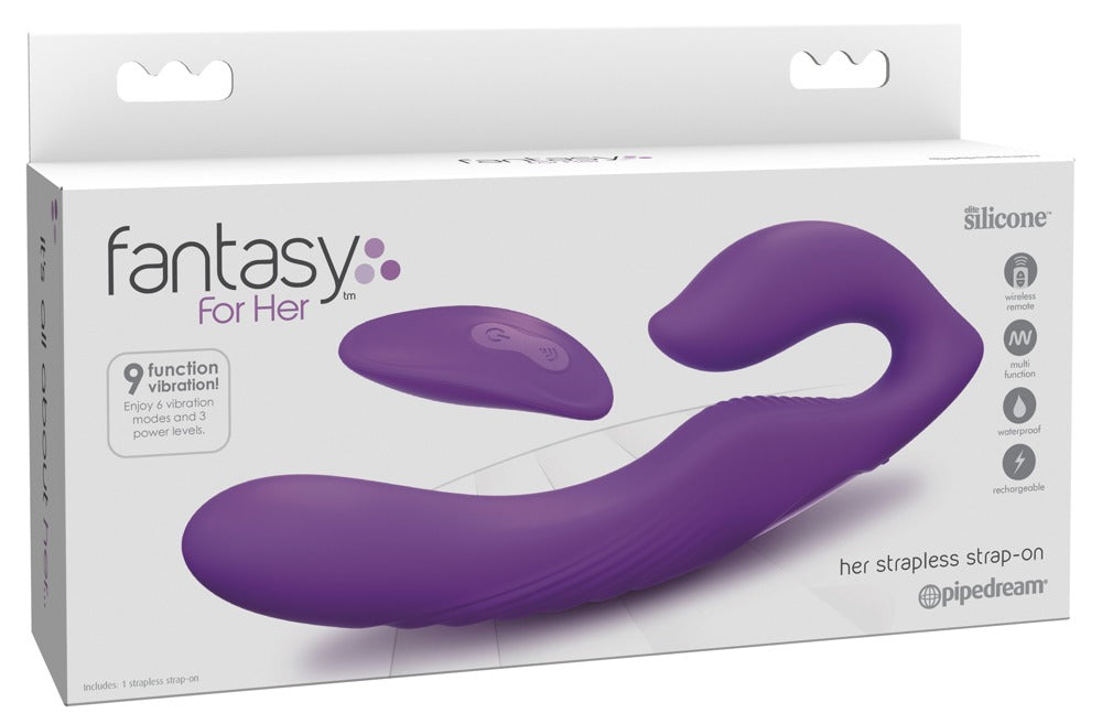 FFH Her Ultimate Strapless - Vibrador de Perlas sin Tirantes