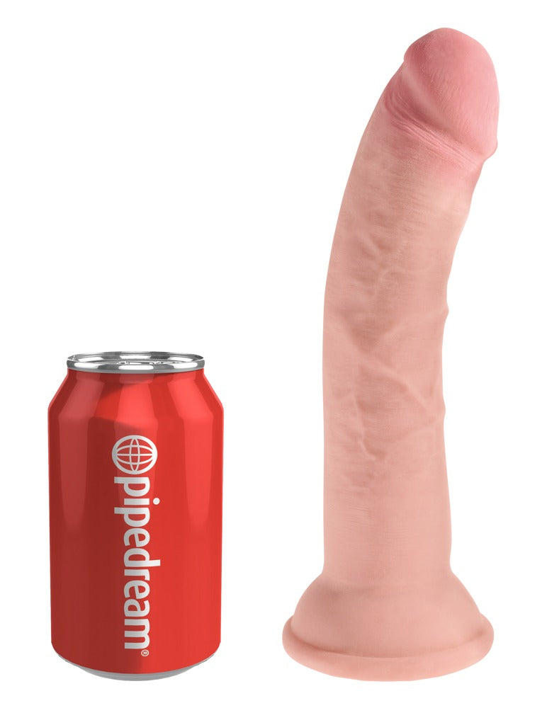 King Cock Plus 8 Triple Density - Dildo Realista con Base de Succión