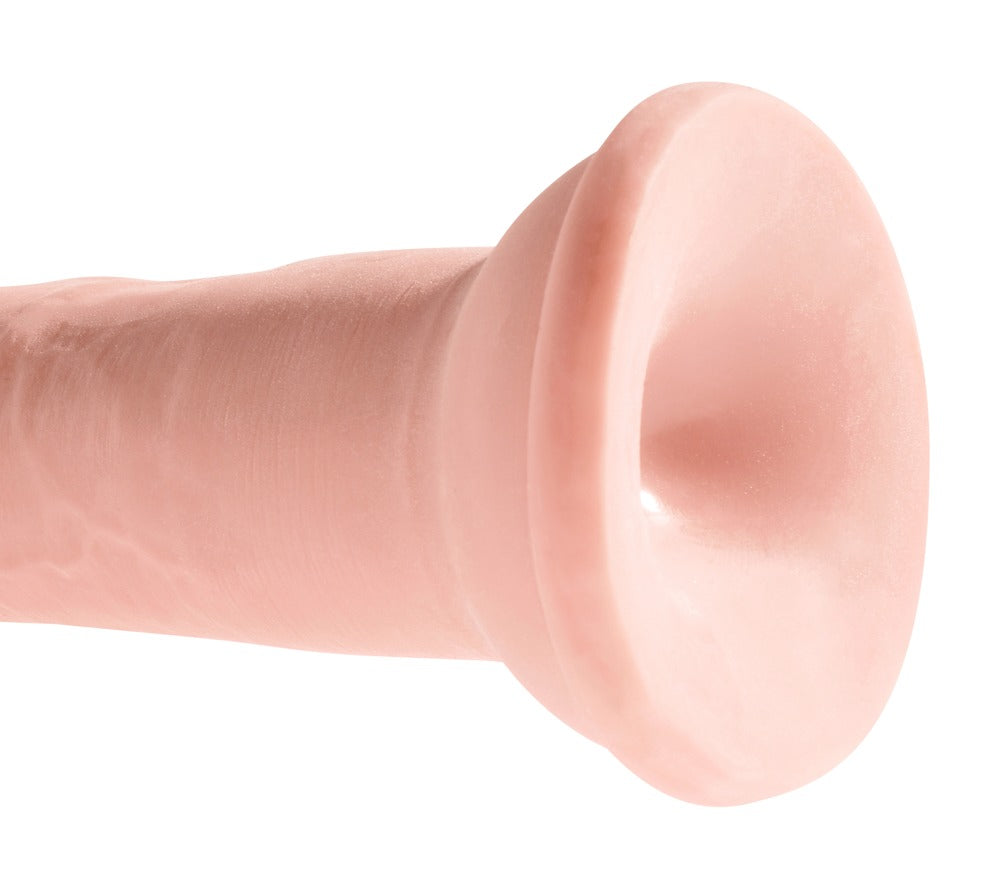 King Cock Plus 8 Triple Density - Dildo Realista con Base de Succión