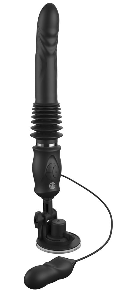 FFS Ultimate Silicone Thruster - Vibrador de Pareja con Huevo Estimulador