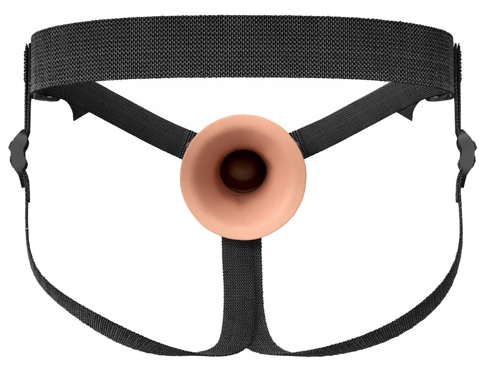 Fantasy X-Tensions Elite Strap-On Hueco 8" - Arnés de Silicona