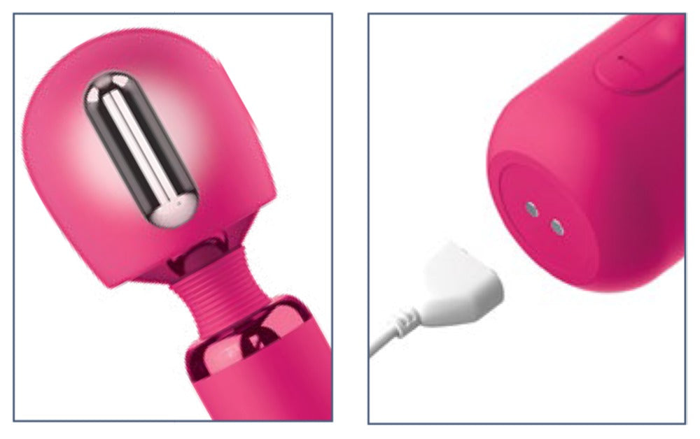 JJ Exona Body Wand - Masajeador de Cuerpo Recargable por USB
